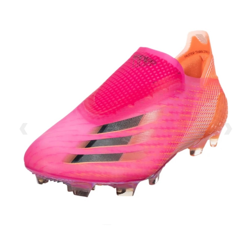 ADIDAS X GHOSTED+ FG (SHOCK PINK) Size 7.5 Mens